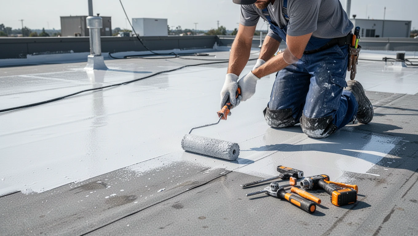 Flat Roof Coating